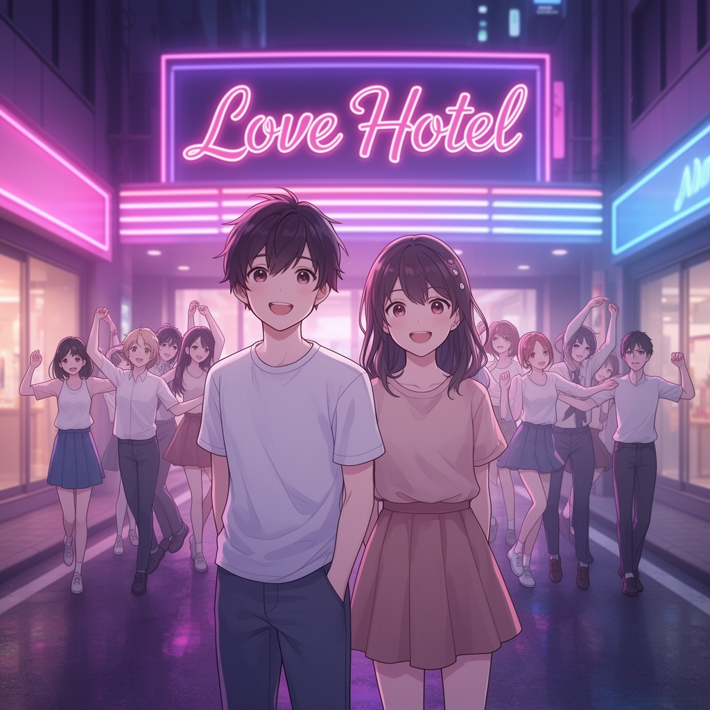 دو دوست صمیمی 💕💞کنار هم و بقیه دوستان دیگر هم پشت سرشان شادن 👯👭🏩5