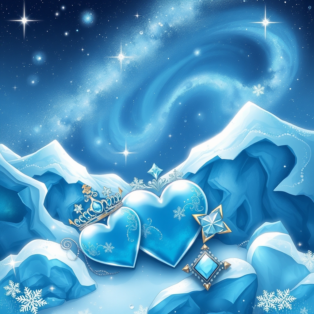 💙💙🧊🧊🌨🌌❄🌬🎐🔮👘👑💠18