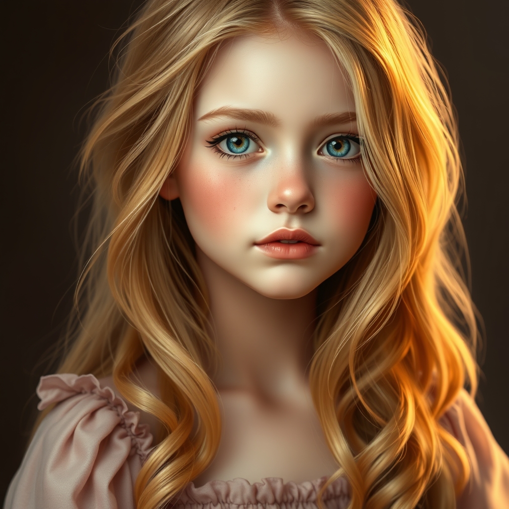  دختری مانند گل زیبا و در لباس دامنی و قشنگ سفید پوست با مو های زیبای طلایی23