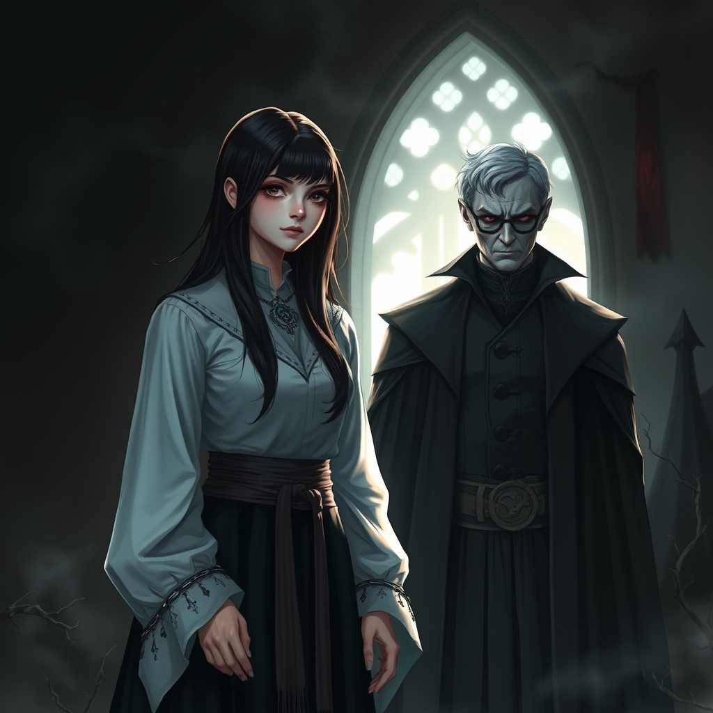 یک دختر جادوگر سیاه کنار ولدمورت 23