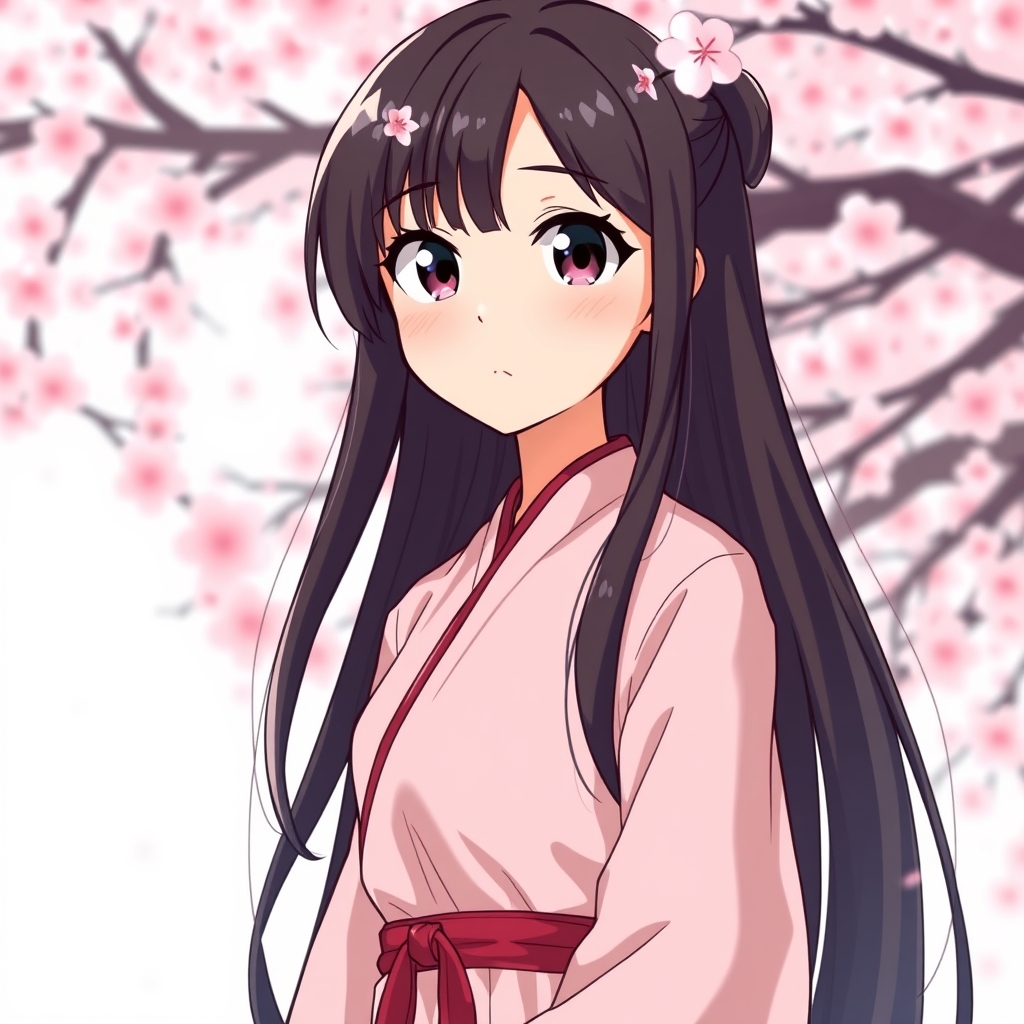 انیمه دختر کره ای. جدی و قد بلند1