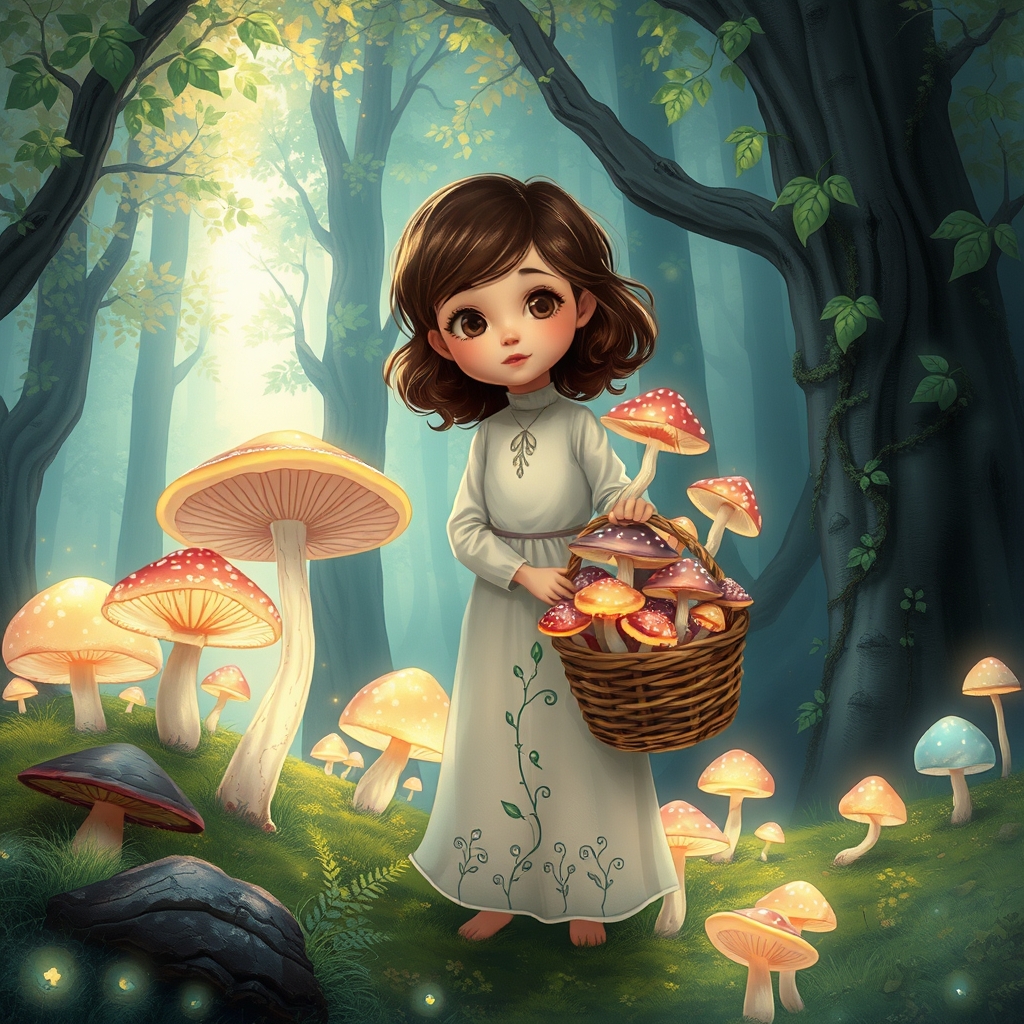 دختر قارچخور فانتزی15