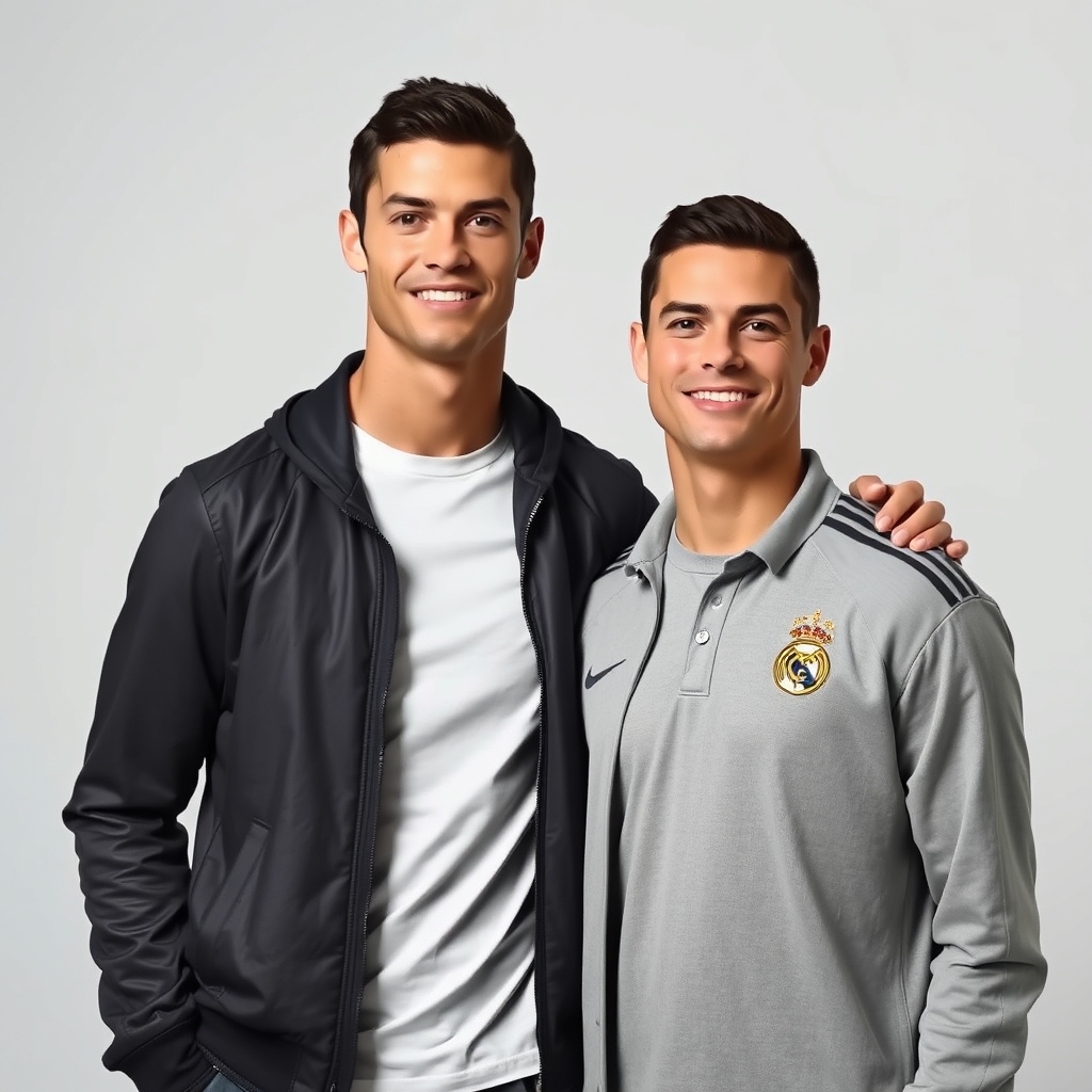 عکس خودم بقل رونالدو
14