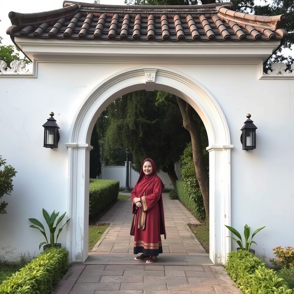 لبوبو که کنار طاق بستان وایساده5