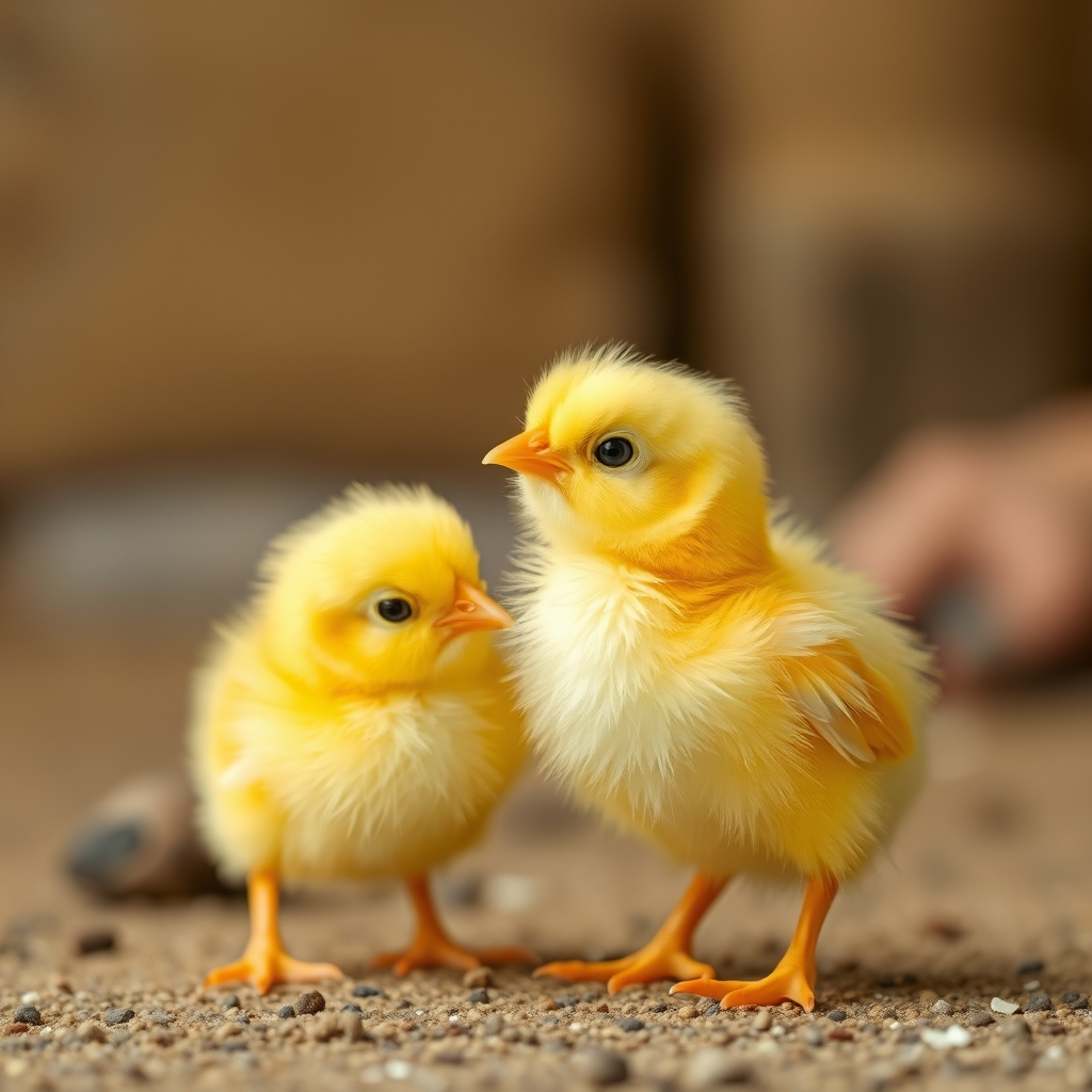 جوجه های کوچولوی زرد و نرم و خوشگل5