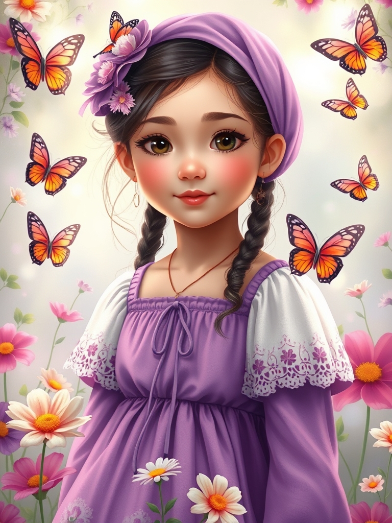 🌹❤🥰👧🏻👗💜♥🌺🦋5