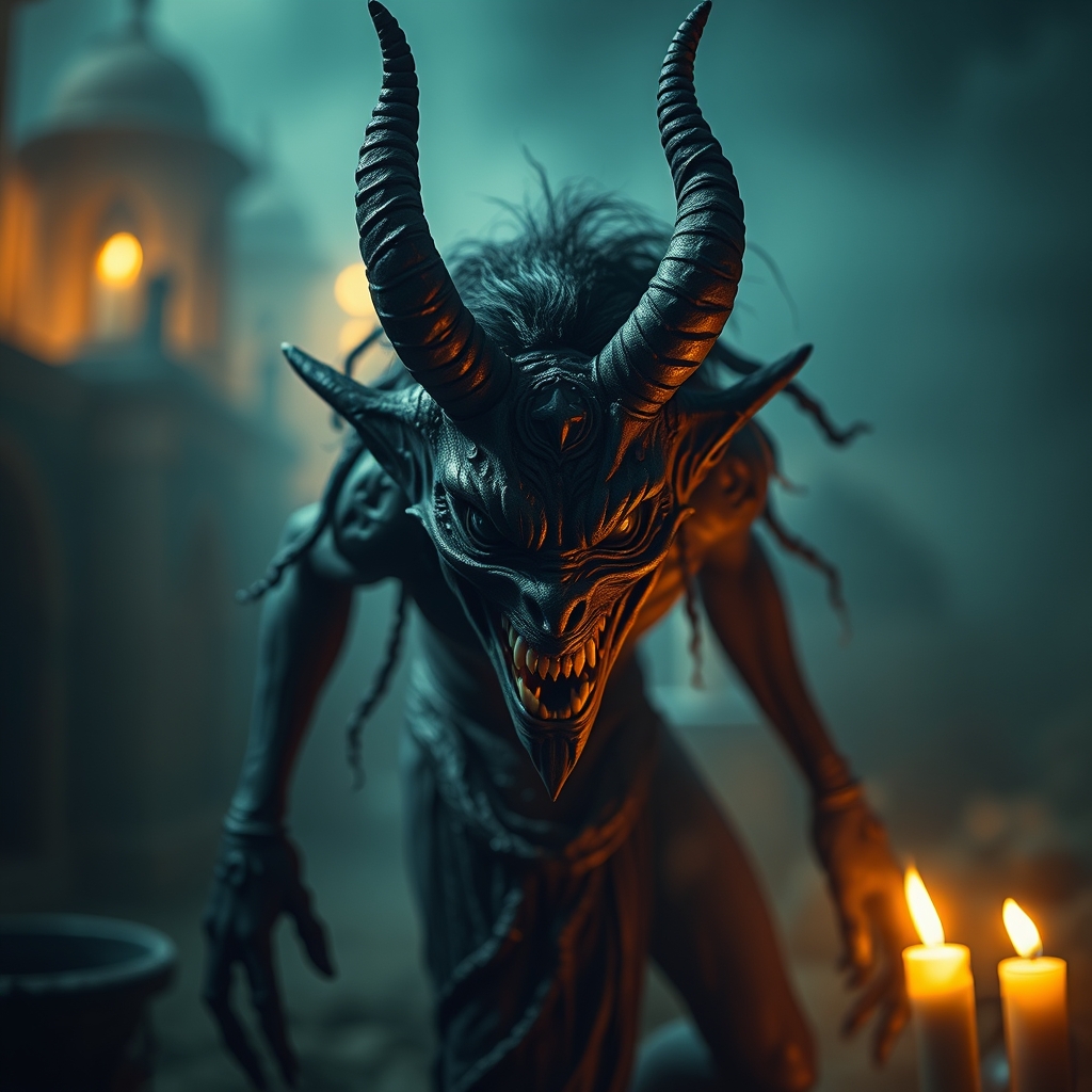 عکس از جن ترسناک0