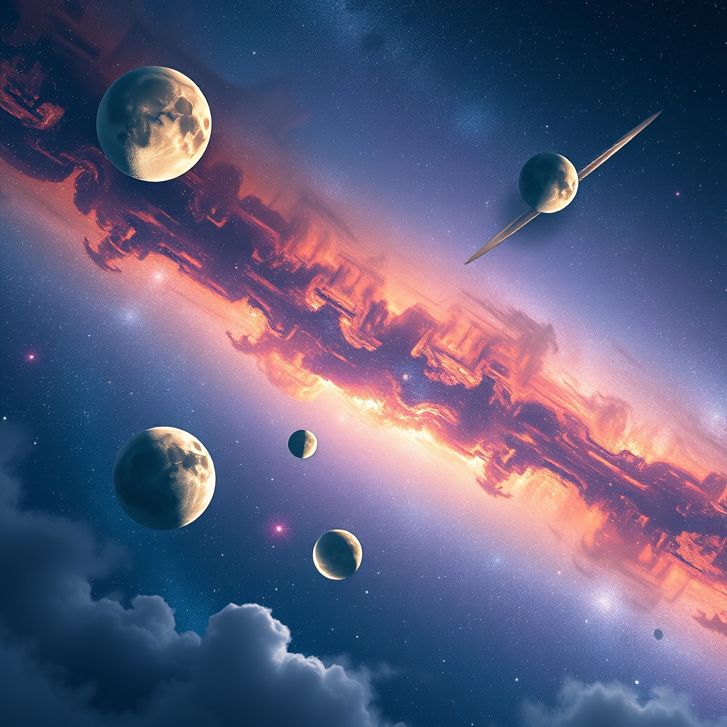 🪐🌍🌑🌝☄️⭐در کهکشان شیری10