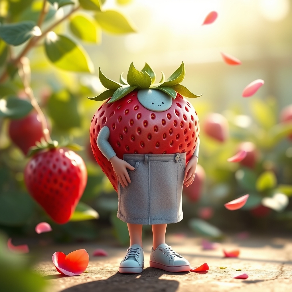 توت فرنگی اگه آدم بود2