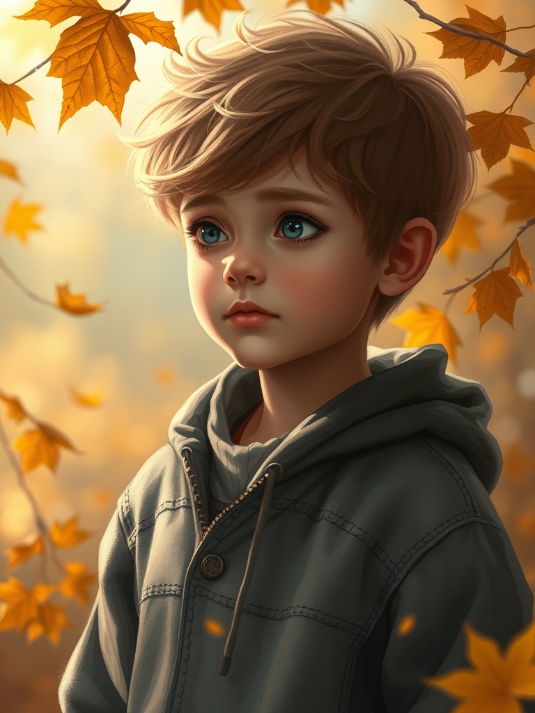 پسر جوانی که وابسته به عشق  نافرجام مادرش در هوای پاییزی 

3