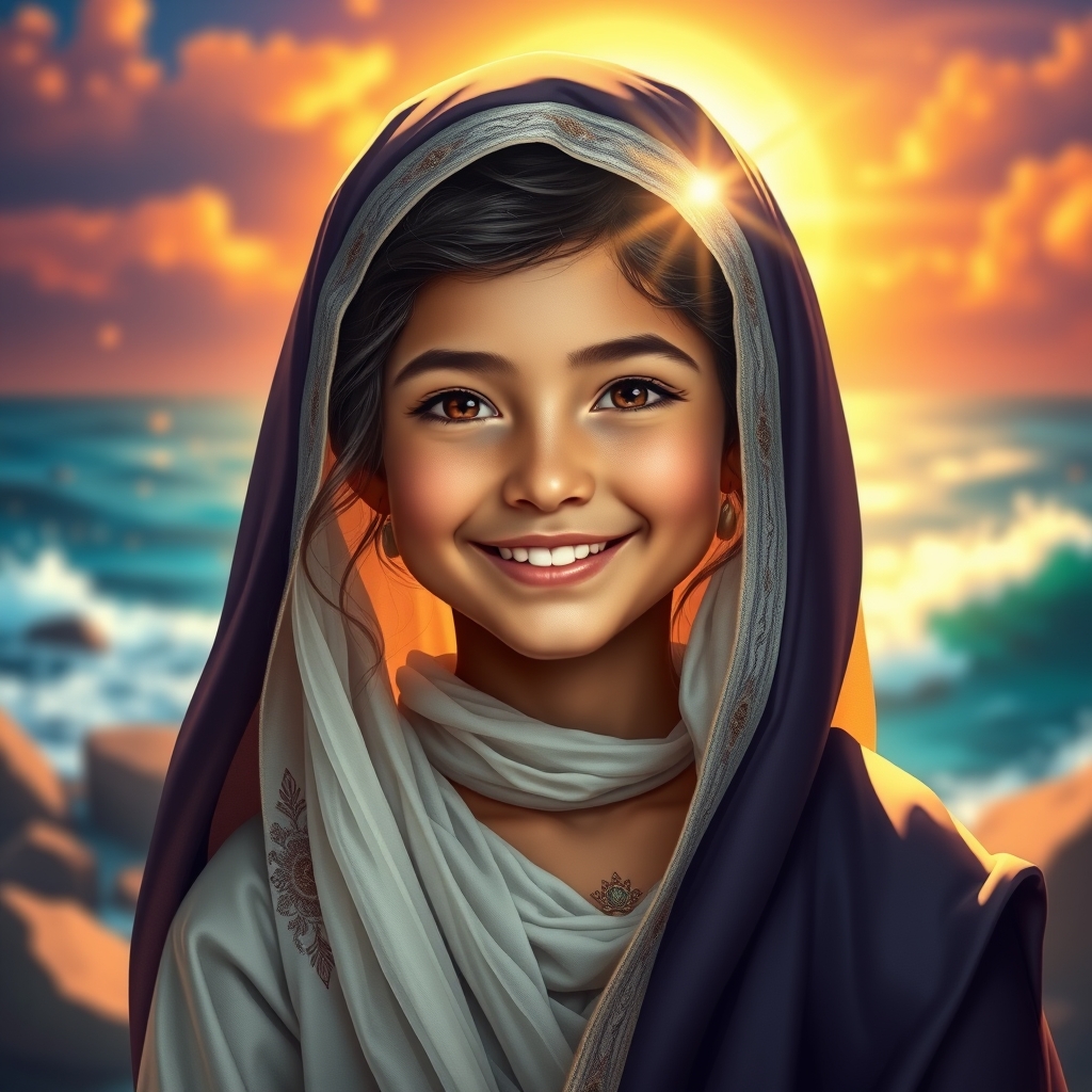 دختر جوان پادشاه به زیبایی خورشید تابنده و به پاکی دریا3
