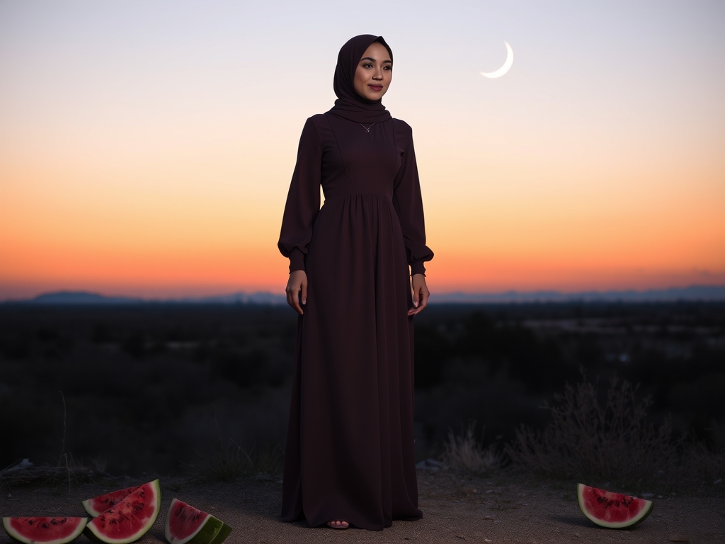 ❤️🧕🏻🌹🌄🌘🍉🍉🍉🍉16