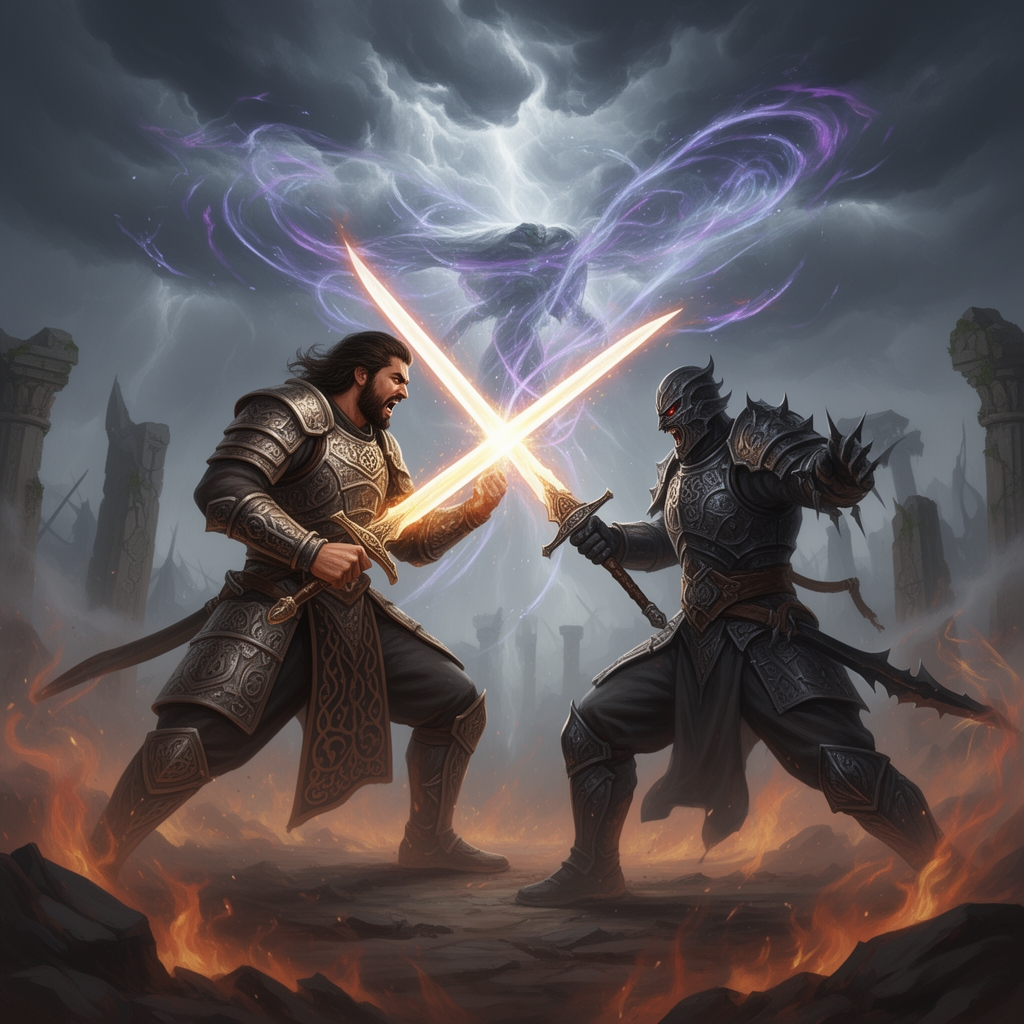 جنگ امام حسین با یزید که امام حسین خشمگین است 1