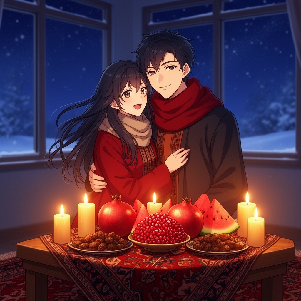 اخ تو شب یلدای منی
دیونه دوست داشتنی
0