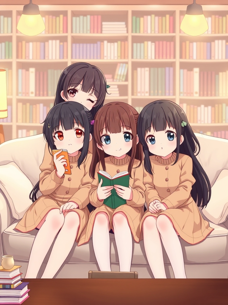 کتاب داستان سه خواهر سه قلو 6