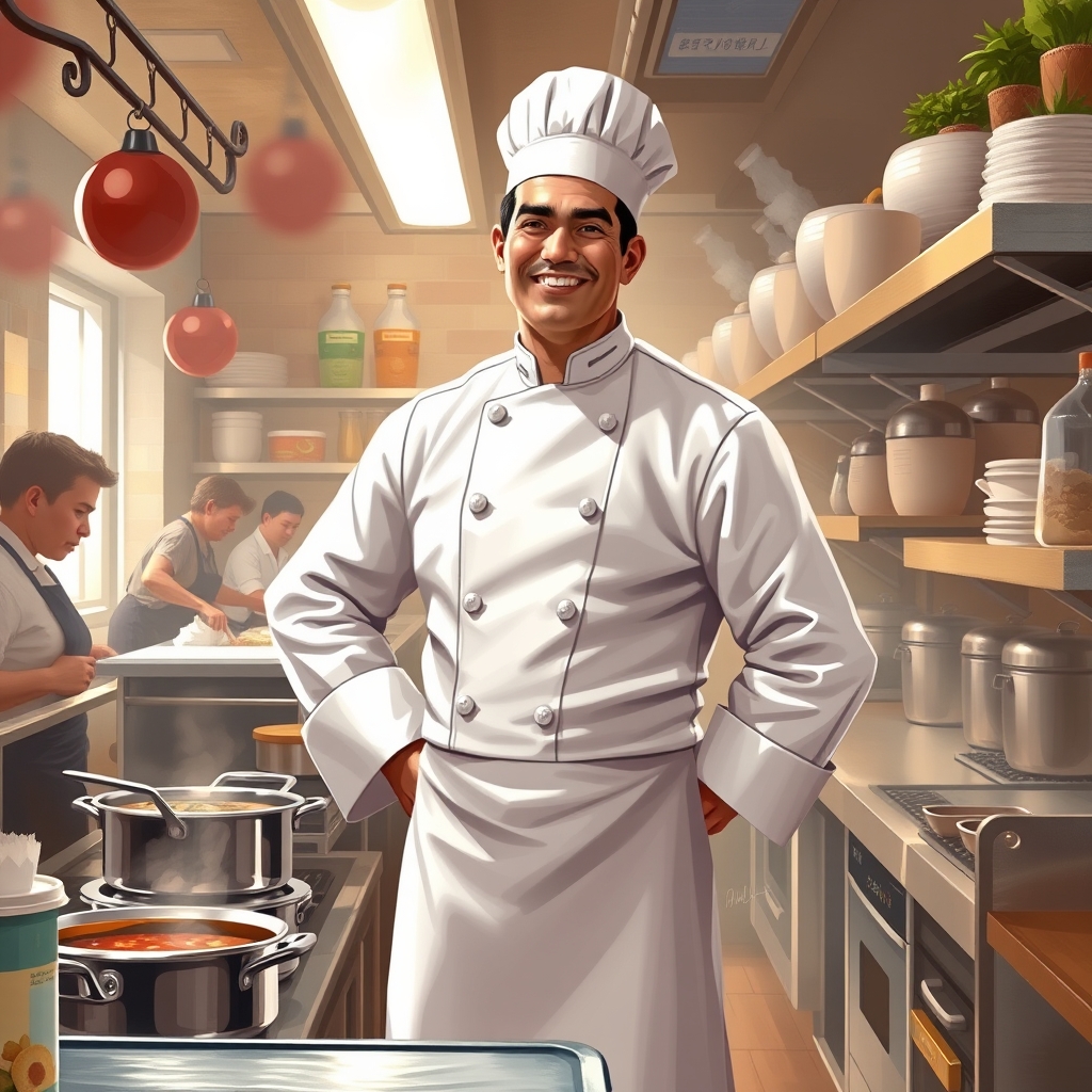 این عکس را به یک شف ایتالیایی تبدیل کن5