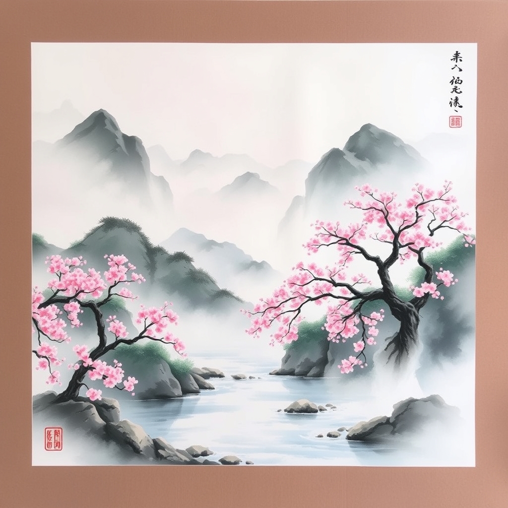 نقاشی چینی زیبا 20