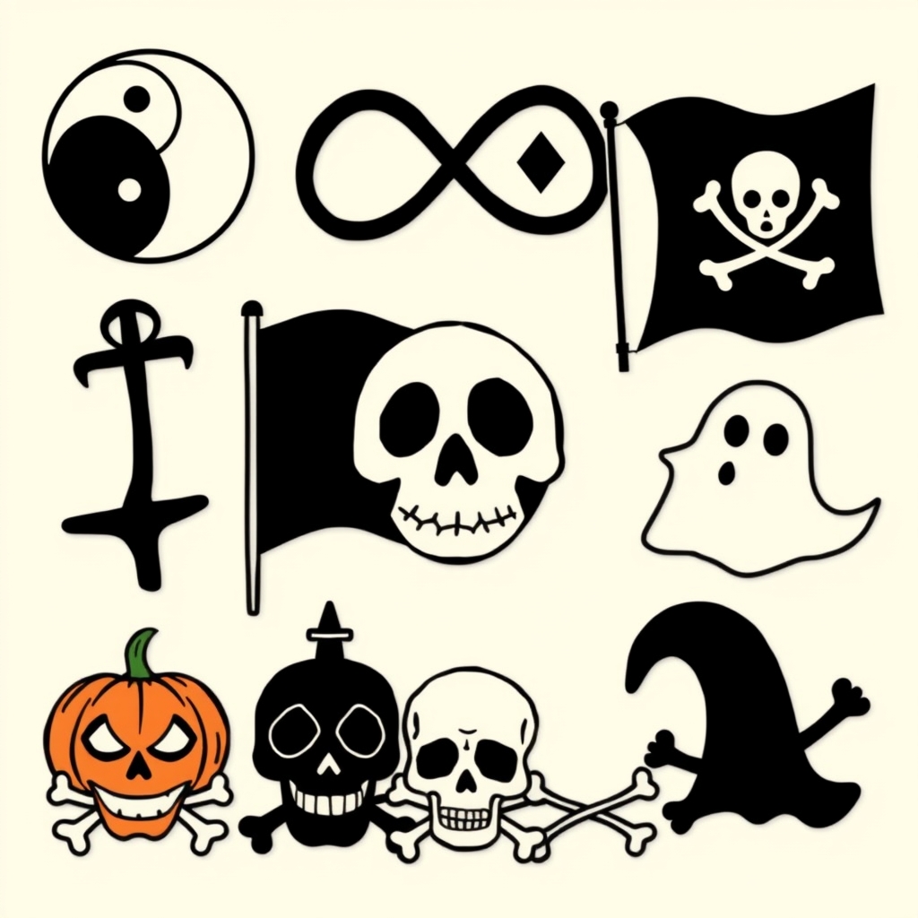 ☯️♾️🏴‍☠️🃏🎭🎃🧟☠️💀👻2