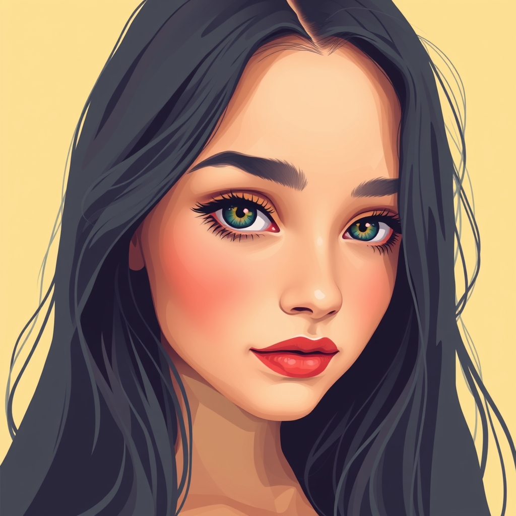 چشم یک دختر زیبا و خوشگل 5