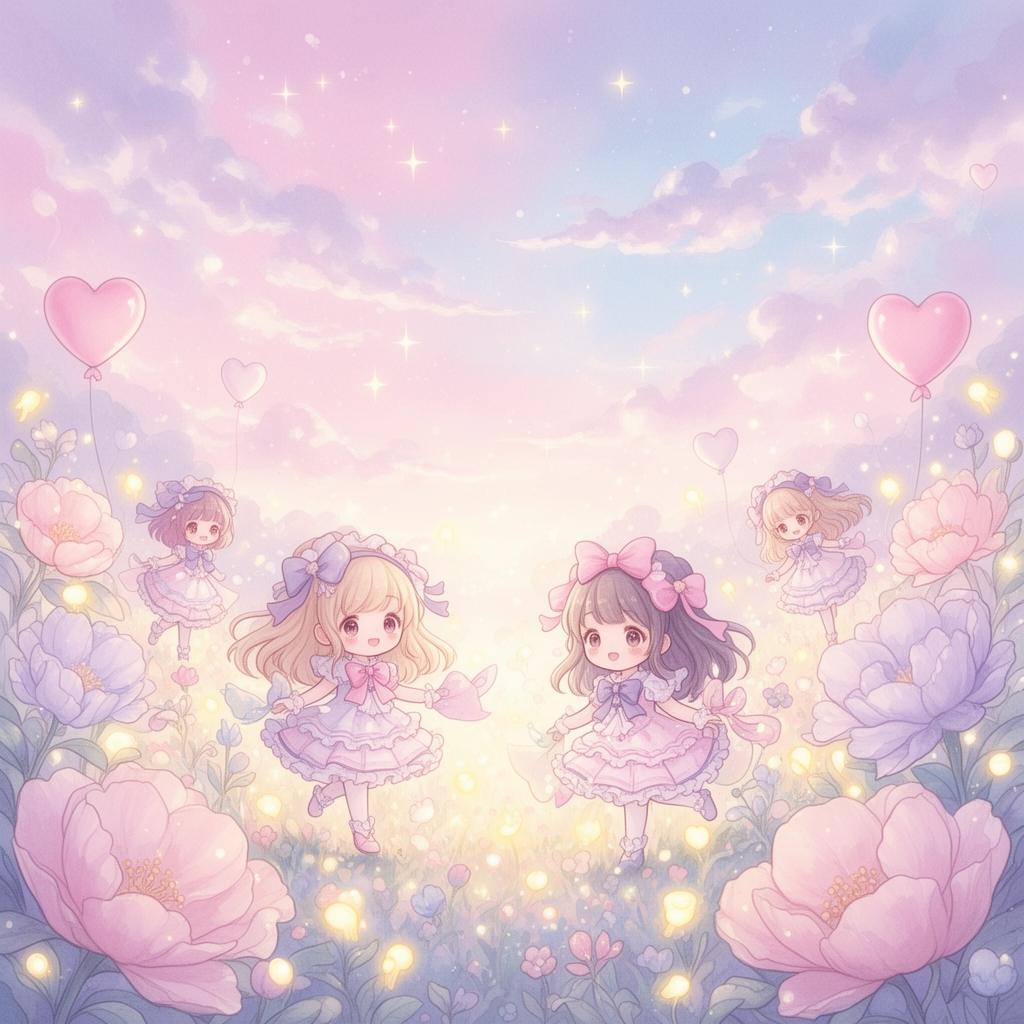 دنیایی دخترانه و کیوت1