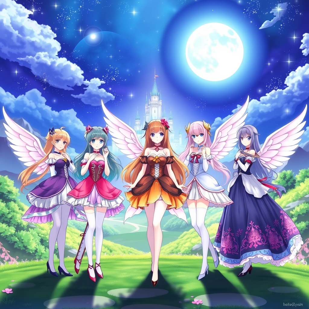 پنج ملکه 👗🪽🌌🏞️🌠🏰🪷🌕0