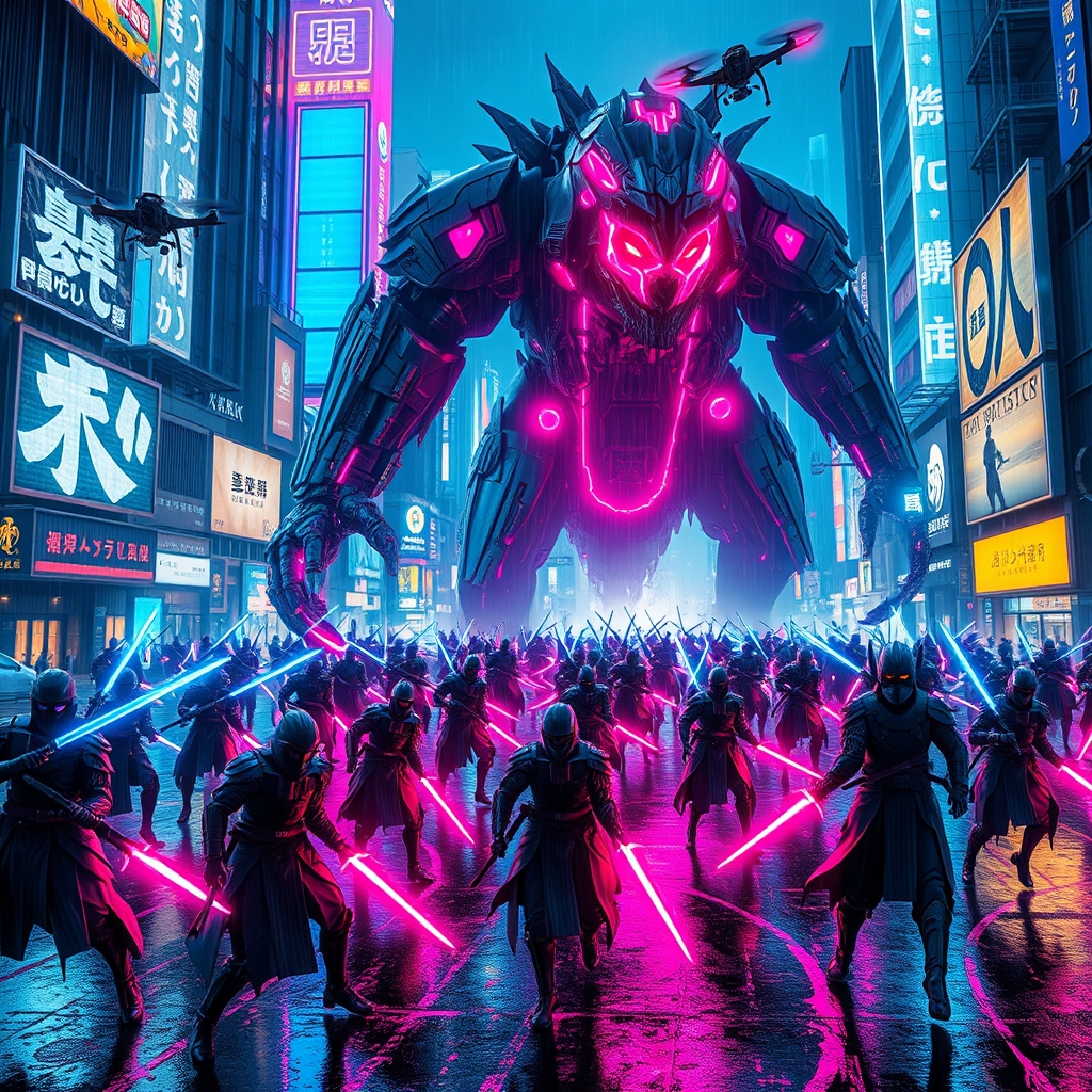 عکس ۹۹۹۹۹۹۹۹۹۹۹۹۹ ملیارد سامورایی در حال مبارزه وجنگ با۹۸۷۶۵۴۳۲۱۰ ملیارد کایجو3