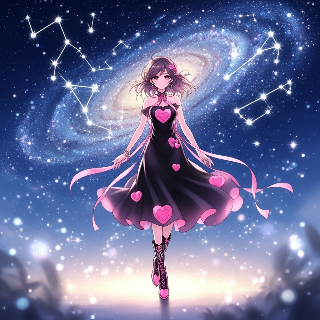 👗👢🖤🩷🎀✨️✨️✨️✨️✨️🌃⭐️🌠🌌1