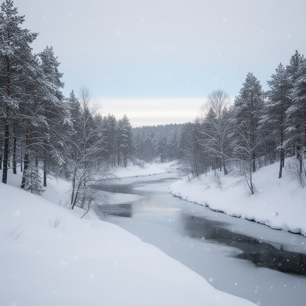 زمستان ،برف ، بارش برف ، زیبیایی5