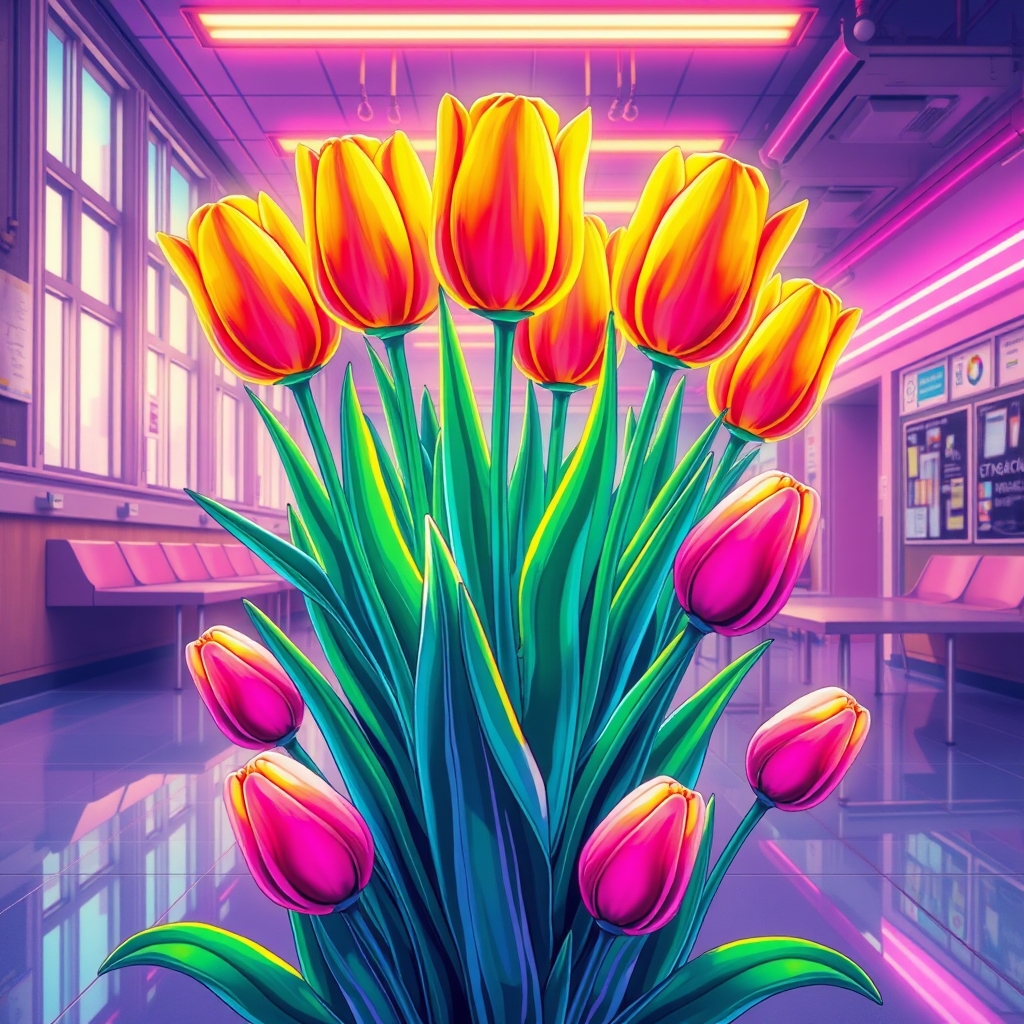 طرحی برای لاله های روشن توی مدرسه4