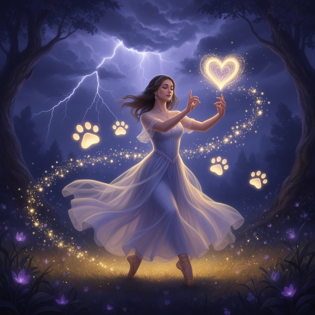 💃🏻+🐾+🌩️+✨+🥹+🫰🏻+🫶🏻+❤️:؟2