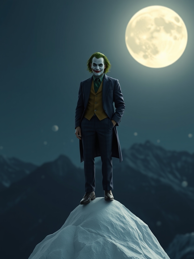 شب کوه سفید ماه کامل
جوکر هیلس لجر 3