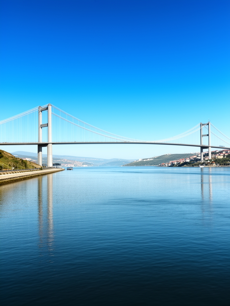 پل بغاز ترکیه با وایب آبی آسمانی0