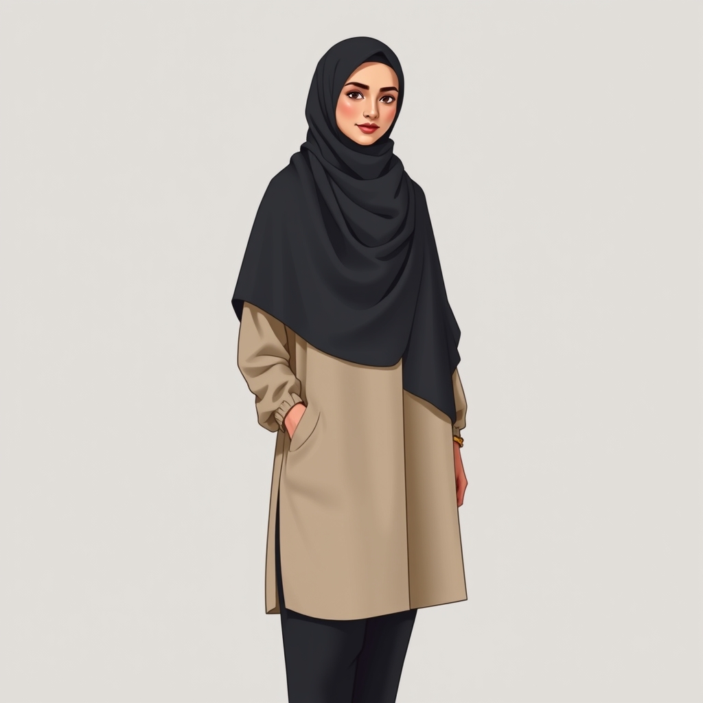 خانم محجبه5