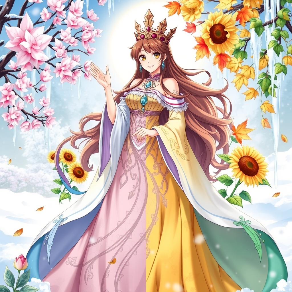 ملکه 4فصل انیمه ای
11