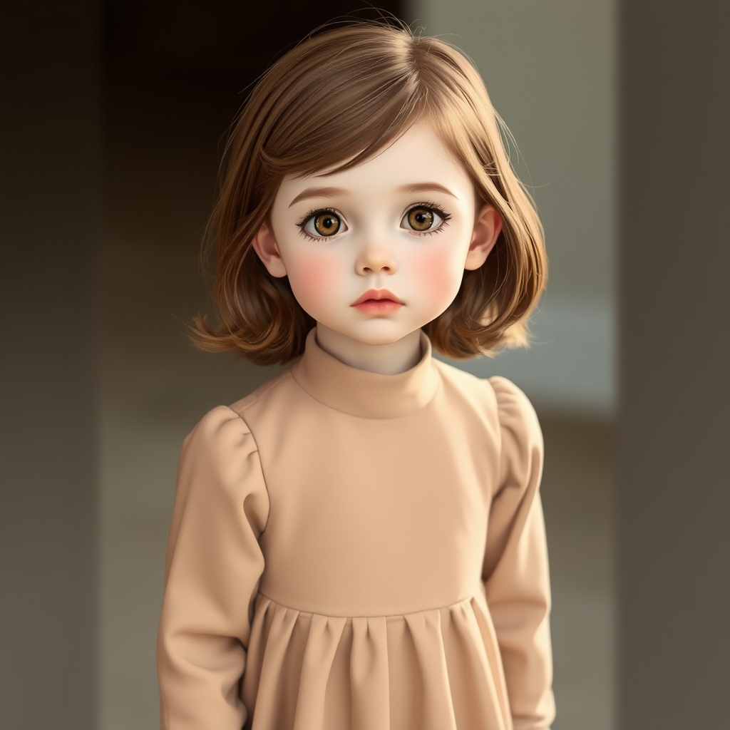 دختری کوتاه قد با موهای متوسط با چشمانی قهوه ای.11