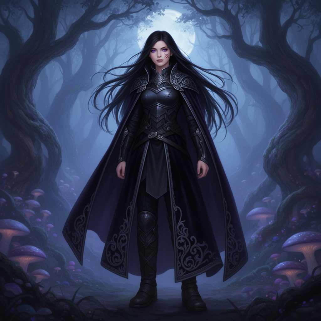 یه دختر خفن با وایب تیره
3