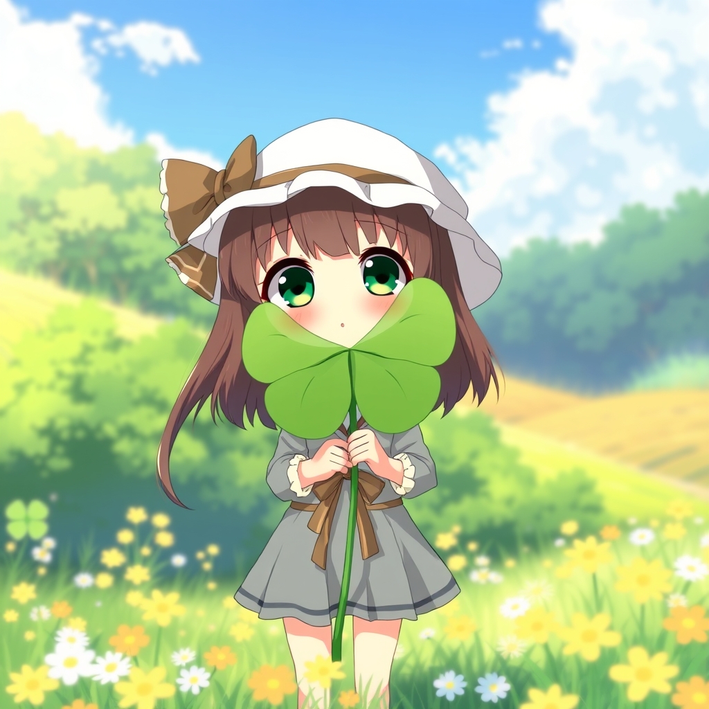 اگر شبدر چهاربرگ یه انیمه دختر بود

9