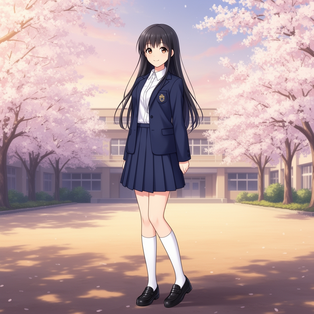 دختر مدرسه ایی1