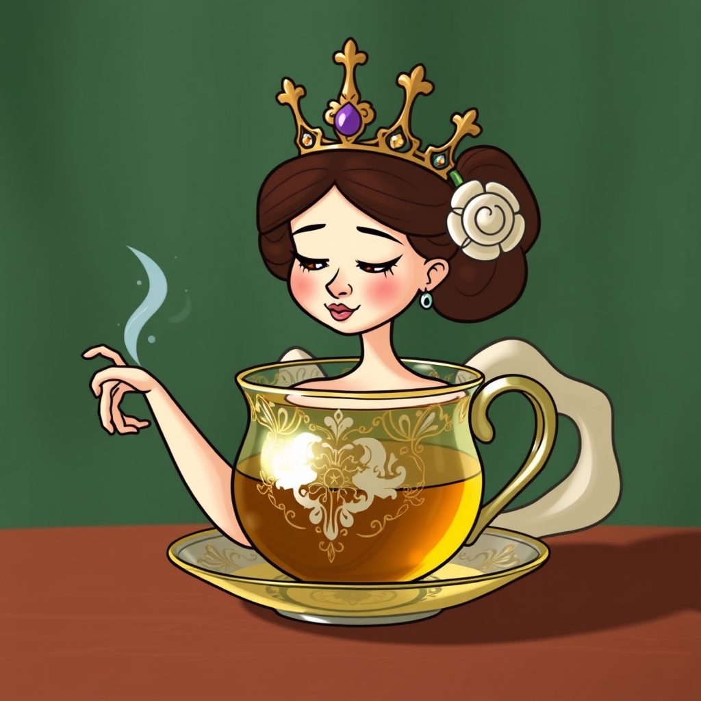 چای اگر  ملکه بود؟3