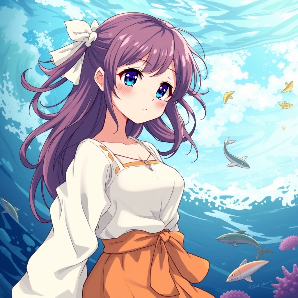 اگر دریا دختر بود چه شکلی بود18