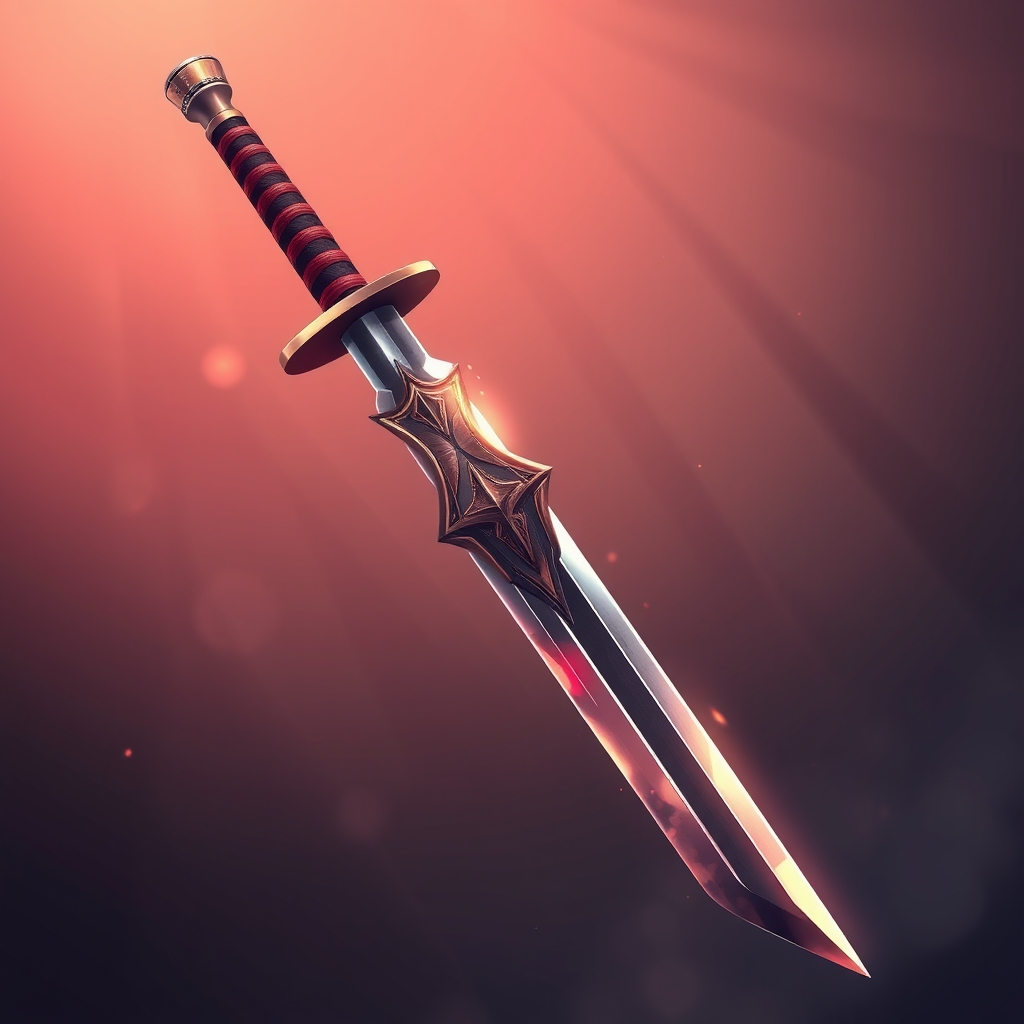 تصویر یک شمشیر زیبا تیز 9