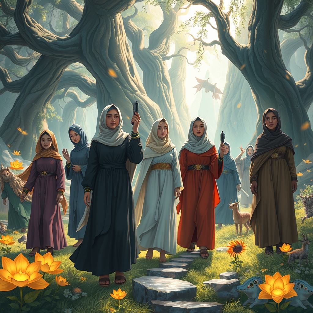 پیش گیری از رفتار های پرخطر (اعتیاد) 
که همه ی کرکتر ها حجاب دارند22