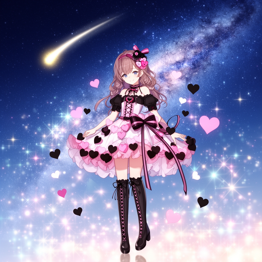 👗👢🖤🩷🎀✨️✨️✨️✨️✨️🌃⭐️🌠🌌0