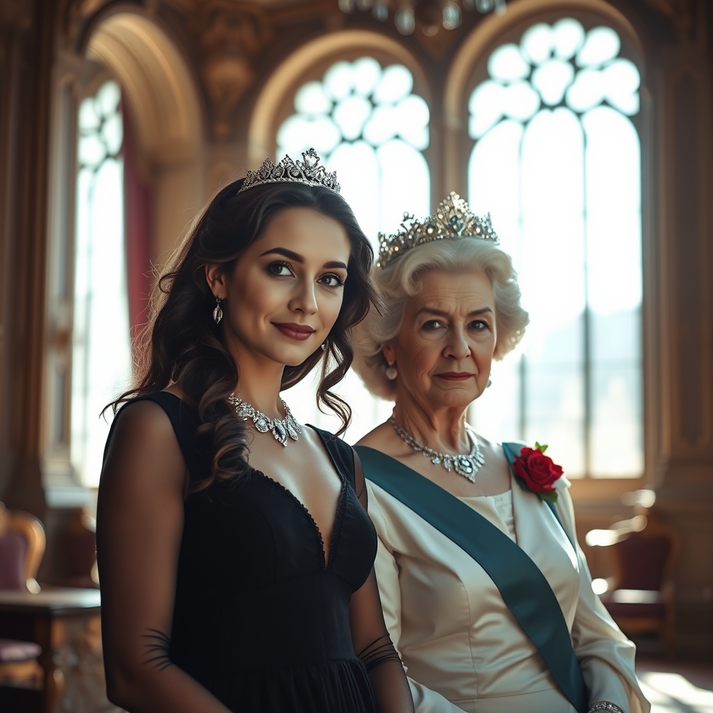 پرنسس و ملکه در قصر17