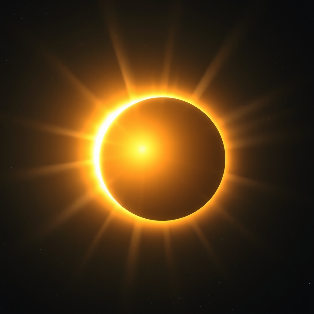 برخورد خورشید با ماه 10