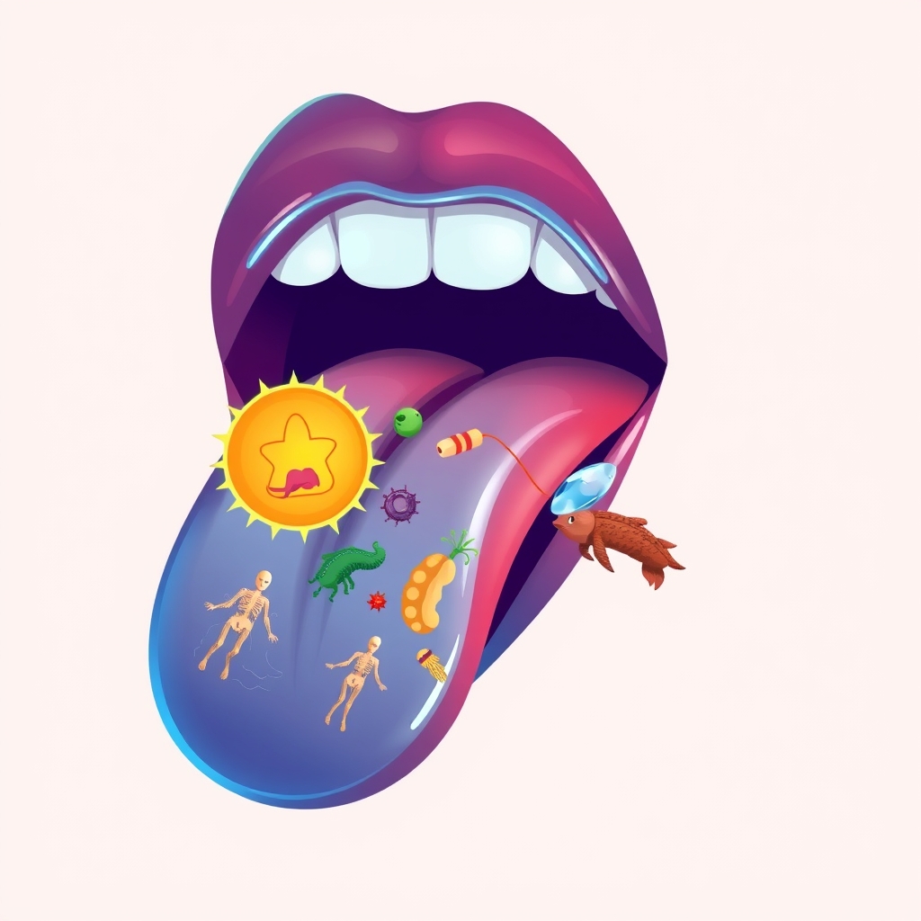 بیماری از روی زبان8