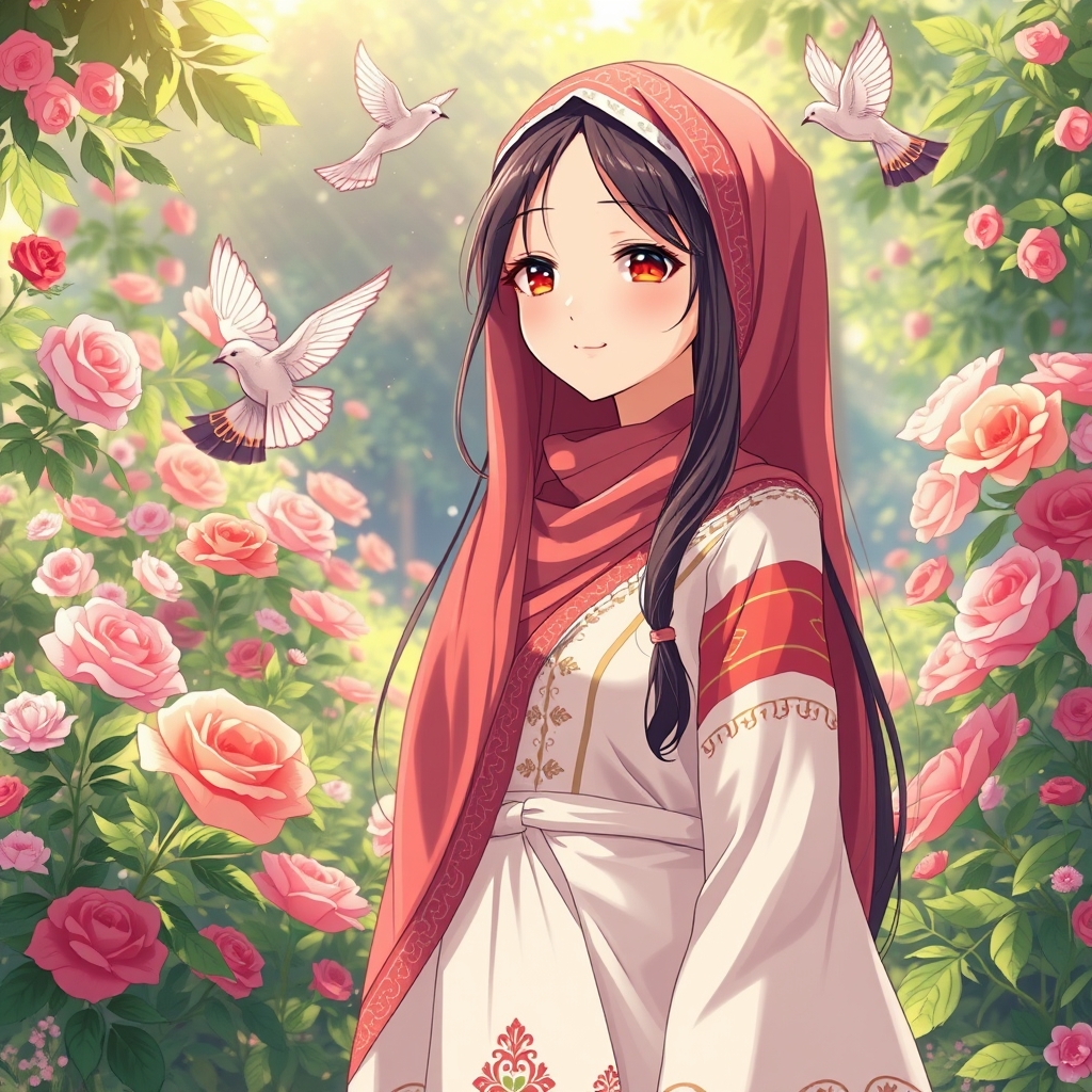 💓🩷💜🌺🪷🪽🩵💙👩🏻👘1