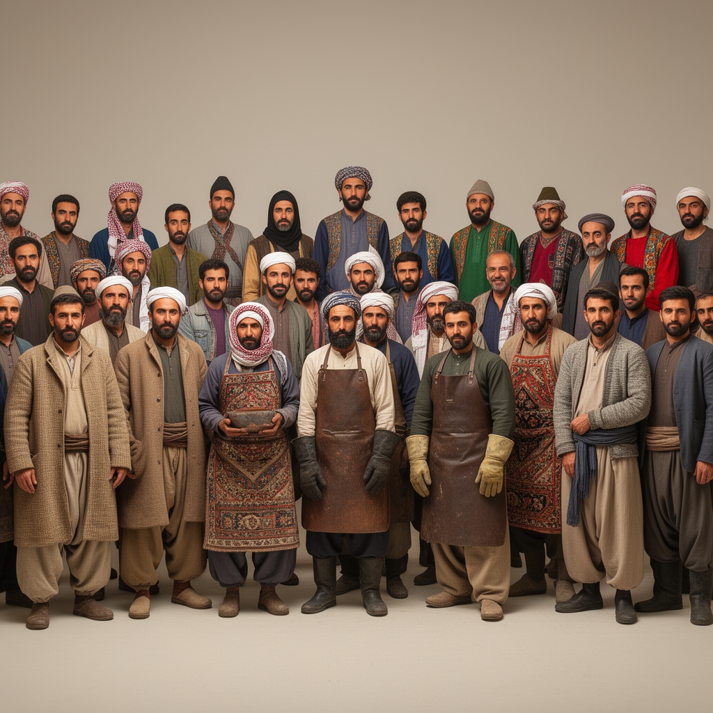 انواع لباس های کاری محلی و ... (ایرانی )
به تعداد زیاد


4