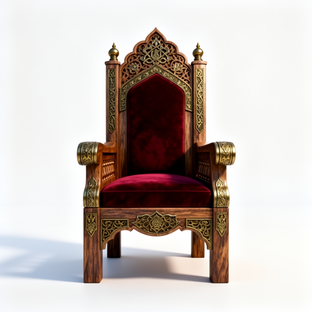 صندلی ریاست دوران باستان پسزمینه سفید3