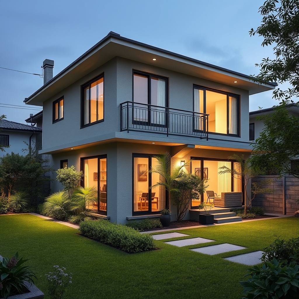 خانه باغ ۲ طبقه ۱۰۰ متری پس از بازسازی با هزینه ی ۳۰۰ میلیونی10